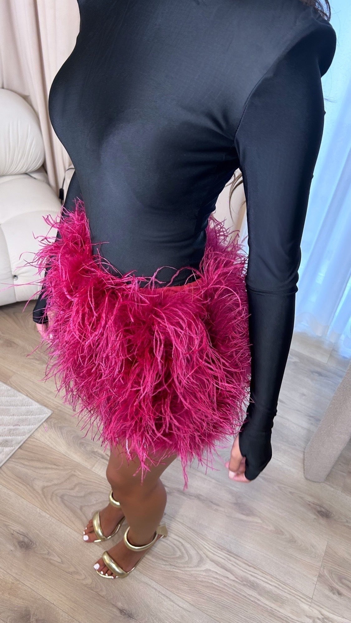 Ostrich Skirt