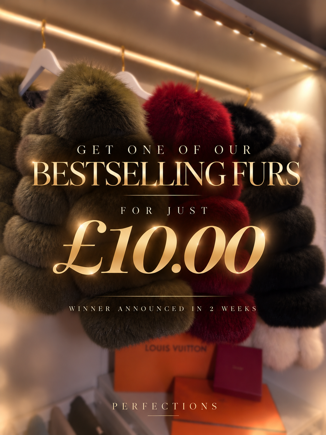 WIN ONE OF OUR BESTSELLING CROPPED FURS!